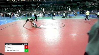 70 lbs Round Of 32 - Paul Toms, Yale Street vs Jiarra Hollingshead, Toms River