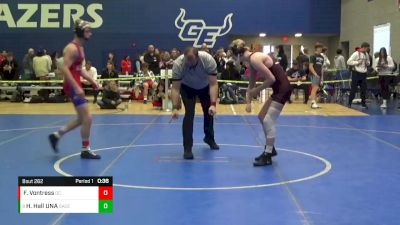 126 lbs Consolation Bracket - Hunter Hall UNA, Salina Central vs Frio Vontress, Dodge City