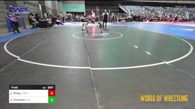 49 lbs Final - Jacques Finley, Triumph Wrestling Club vs Jayden Crisman, All-Phase Wrestling