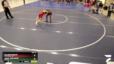 Quarterfinal - Lillian Eggum, Stillwater vs Kamil Williams, Roseau