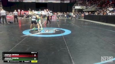 5A 114 lbs Champ. Round 1 - Joshua Ortega, Cleveland vs Joshua Morfin, Albuquerque