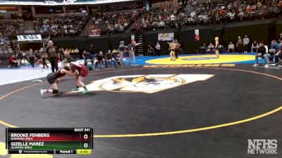 Cons. Semi - Brooke Fenberg, Durango Girls vs Gizelle Marez, Alamosa Girls