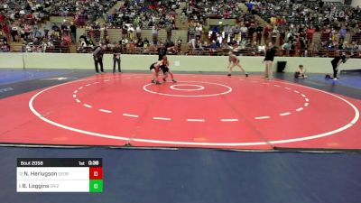 84 lbs Round Of 16 - Nathan Herlugson, Georgia vs Ben Loggins, Grizzly Wrestling Club