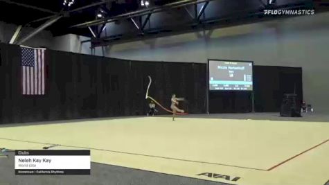Neleh Kay Kay - Clubs, World Elite - 2021 USA Gymnastics Championships