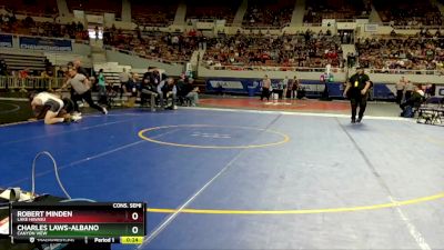 D2-144 lbs Cons. Semi - Charles Laws-Albano, Canyon View vs Robert Minden, Lake Havasu