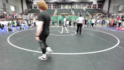 160 lbs Consolation - Cameron Meaden, South Forsyth WAR Wrestling Club vs Brooks Lockhart, Pope Junior Wrestling Club