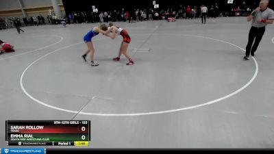 125 lbs Champ. Round 1 - Sarah Rollow, Texas vs Emma Rial, South Side Wrestling Club