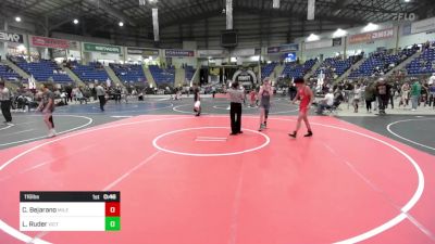 116 lbs Consi Of 8 #2 - Carlos Bejarano, Mile High WC vs Logan Ruder, Victory WC