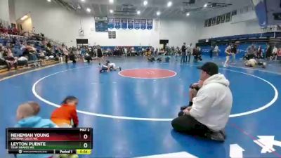 86 lbs Semifinal - Leyton Puente, Team Braves WC vs Nehemiah Young, Natrona Colts WC