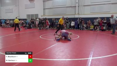 130.2-139 lbs Quarterfinal - Faith Blackburn, MI vs Maleah Barbour, OH