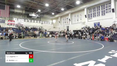 150 lbs Semifinal - John Lagana, Xavier vs Evan Schibi, Gilbert/Torr