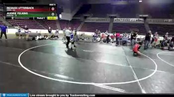 W-112 lbs Placement Matches (16 Team) - Audrie Felkins, Kansas vs Reanah Utterback, Iowa