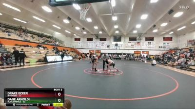 113 lbs Quarterfinals (8 Team) - Dane Arnoldi, Rock Springs vs Drake Ecker, Riverton