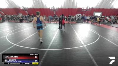 182 lbs Cons. Round 1 - Tony Omosebi, Linn County Twisters vs Sam Schutz, Askren Wrestling Academy