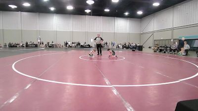 45 lbs Rr Rnd 4 - Norah Winkle, RAW Girls vs Emersyn Edge, Sisters On The Mat Pink