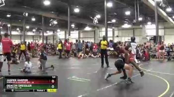 125 lbs Round 5 (6 Team) - Deacon Dressler, Olympia Red vs Jasper Harper, American Gladiators-Red