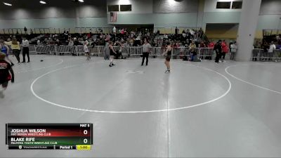 97 lbs Cons. Round 3 - Joshua Wilson, Mat Demon Wrestling Club vs Blake Rife, Palmyra Youth Wrestling Club