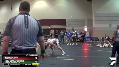 220 lbs Finals (8 Team) - Joey Scaramuzzino, Attrition Wrestling vs Reid Hiltunen, Mi Mafia Red