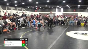 95 lbs Semis & 1st Wrestleback (8 Team) - Cannon Driscoll, Junior Terps Xtreme (MY) vs Mason Whitney, Mat Assassins (PA)