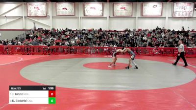 113 lbs Quarterfinal - Colin Kinne, Monument Mountain vs Outtman Eddahbi, Excel Academy