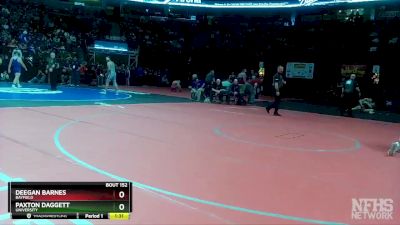 165-3A Quarterfinal - Deegan Barnes, Bayfield vs Paxton Daggett, University