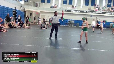 76 lbs Finals (8 Team) - Noah Gallegos, Florida Punishers vs Henry Johnson, U2 Upstate Uprising