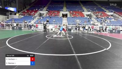 145 lbs Rnd Of 128 - Conlan Carlson, Minnesota vs Corbin Ramos, Wisconsin