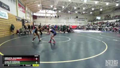 135 (137) Cons. Round 3 - Arshiya Kachroo, Dougherty Valley vs Karlye Dodson, Del Norte (Cresent City)