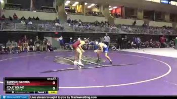 138 lbs Round 3 (8 Team) - Cole Toline, Lincoln East vs Connor Gerths, Fairbury