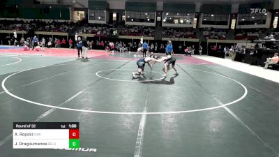 126 lbs Round Of 32 - Alex Ropski, Christian Brothers vs Jack Dragoumanos, Belmont Hill