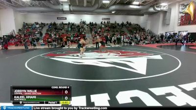 138 lbs Cons. Round 4 - Kaleel Hmami, Northfield vs Jordyn Willie, Central - Grand Junction