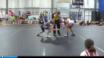 98 lbs Round 1 (6 Team) - Rain Scott, American Gladiators-Lady Saints vs Alexa Guy, Untouchables Purple