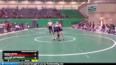 125 lbs Semis & 1st Wb (8 Team) - Bianca Reyes, Osborne vs Kaylynn Hottenrott, Greenbrier