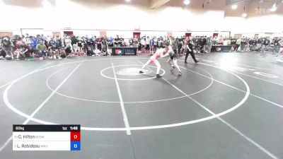 60 kg Quarters - Cooper Hilton, Boom Ranch Wrestling Club vs Landon Robideau, MN Elite Wrestling Club