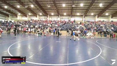 126 lbs 3rd Place Match - Ben Kohler, UT vs A.j. Lopez, AZ