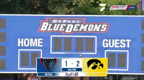 Replay: Iowa vs DePaul | Aug 19 @ 5 PM