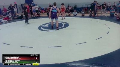 165 lbs Quarterfinal - John Bramlett, Wave Wrestling Club vs Jonas Watkins, Rabbit Turner Wrestling