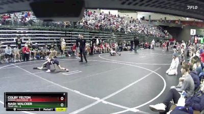 75 lbs Semis & 1st Wrestleback (8 Team) - Nash Walcker, Team USA vs Colby Yelton, Kansas Anacondas