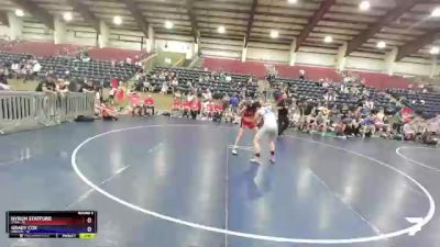 147 lbs Round 5 (6 Team) - Hyrum Stafford, Utah vs Grady Cox, Oregon