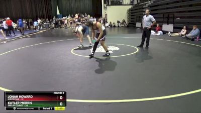 190 lbs Round 4 (10 Team) - Jonah Howard, Huntsville vs Kutler Morris, Shelby County