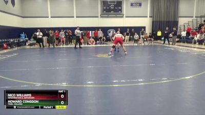 197 lbs Semifinal - Howard Congdon, Thiel College vs Nico Williams, Washington & Jefferson