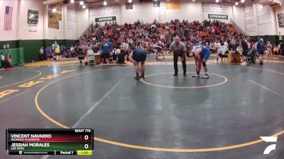 195 lbs Cons. Round 5 - Vincent Navarro, Valencia Placentia vs Jessiah Morales, Los Osos