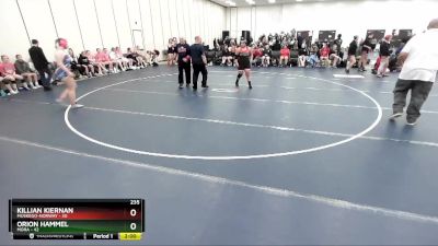 235 lbs Round 3 (3 Team) - Orion Hammel, Mora vs Killian Kiernan, Muskego-Norway
