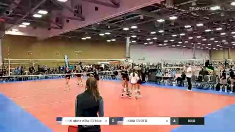 tri state elite 13 blue vs KIVA 13 RED - 2022 JVA Summerfest presented by Nike