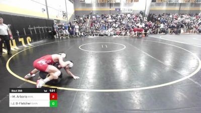 113 lbs Semifinal - Mason Arborio, Berlin vs Jack Batista-Fletcher, East Haven