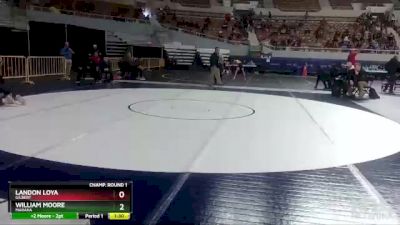 D1-113 lbs Champ. Round 1 - William Moore, Marana vs Landon Loya, Gilbert