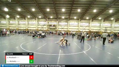 107 lbs Semifinal - Logan McNally, Wasatch Wrestling Club vs Jeramiah Musbach, Green River Grapplers