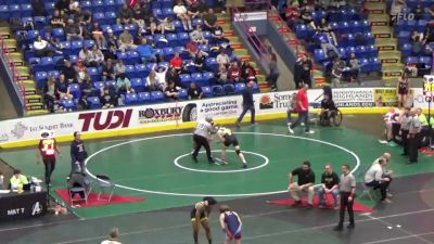 192 lbs Consi Of 16 #2 - Zac Ehrenberger, Shaler vs Madox Decker, Brockway