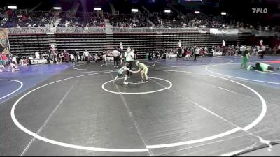 55 lbs Consi Of 4 - Rory Dahl, Baker WC vs McKrae Darr, Douglas Wrestling Club