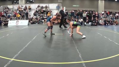 136 lbs Round 1 (16 Team) - Riley Dalrymple, Life vs Abbie Jones, Baker